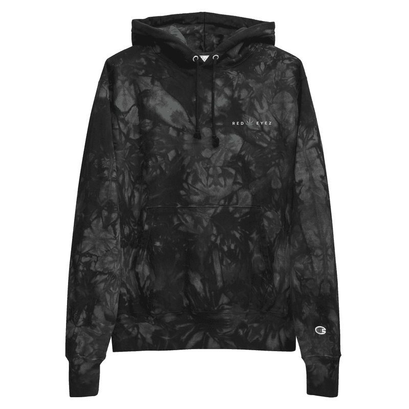 Red Eyez X Champion Unisex tie-dye hoodie
